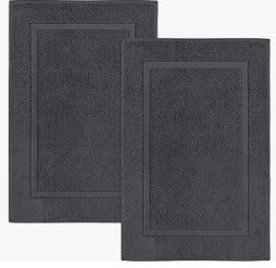 Alfombra de banyo antideslizante de algodón