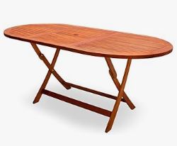 Mesa de jard�n de madera