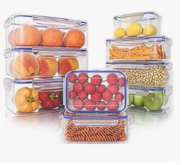 Recipientes de pl�stico para alimentos